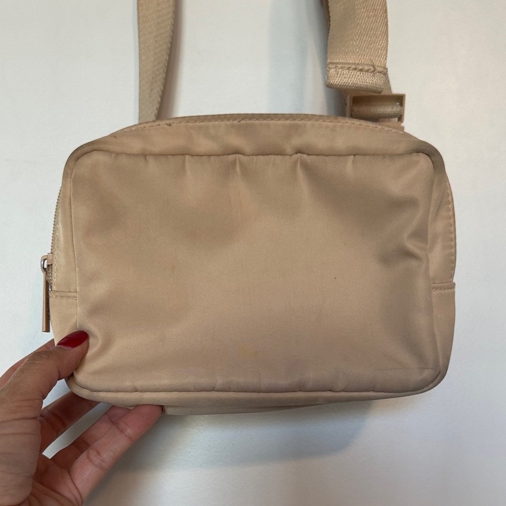 Beige Crossbody Bag